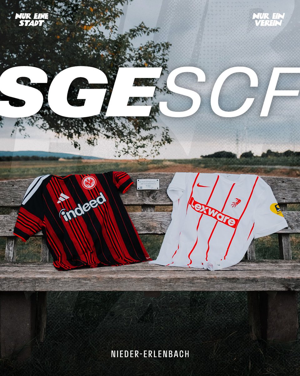 Eintracht's tweet photo. 𝑬𝒔 𝒊𝒔𝒕 𝑯𝒆𝒊𝒎𝒔𝒑𝒊𝒆𝒍𝒕𝒂𝒈, 𝑭𝒓𝒂𝒏𝒌𝒇𝒖𝒓𝒕! 🏟️

🆚 @scfreiburg 
🏆 @Bundesliga_DE, 4. Spieltag
📺  @SkySportDE, Konferenz @DAZN_DE
📻 https://t.co/bw8AFQl7oU
🧑‍🦯 https://t.co/u36dbAfUgN

#SGE | #SGESCF https://t.co/ilLCZFhyFN