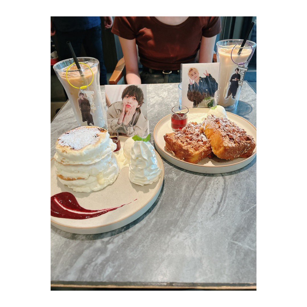 minyahira0317's tweet photo. 9/14 
築地本願寺カフェ Tsumugi店
IMPTubeでよこみなばきが食べてたお粥
お腹に優しいの嬉しい✨

512 CAFE &amp;GRILL
みなあそで、もとみなかげが来てたカフェ
パンケーキふるぷるで美味しすぎた🥞🫶🏻
一緒に行ってくれてありがとう💜💛 https://t.co/MbZv49sMHv