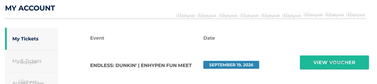 chlsunyoon's tweet photo. #salamatseokhoon for securing my ticket for enhypen's dunkin funmeet! nawawalan na ako ng pagasa kanina kasi ang taas ng qn ko pero buti na lang huhu! i had a very smooth transaction and experience. wd definitely avail again :3! yay see u enhypen!! https://t.co/xPvyxY1IUH