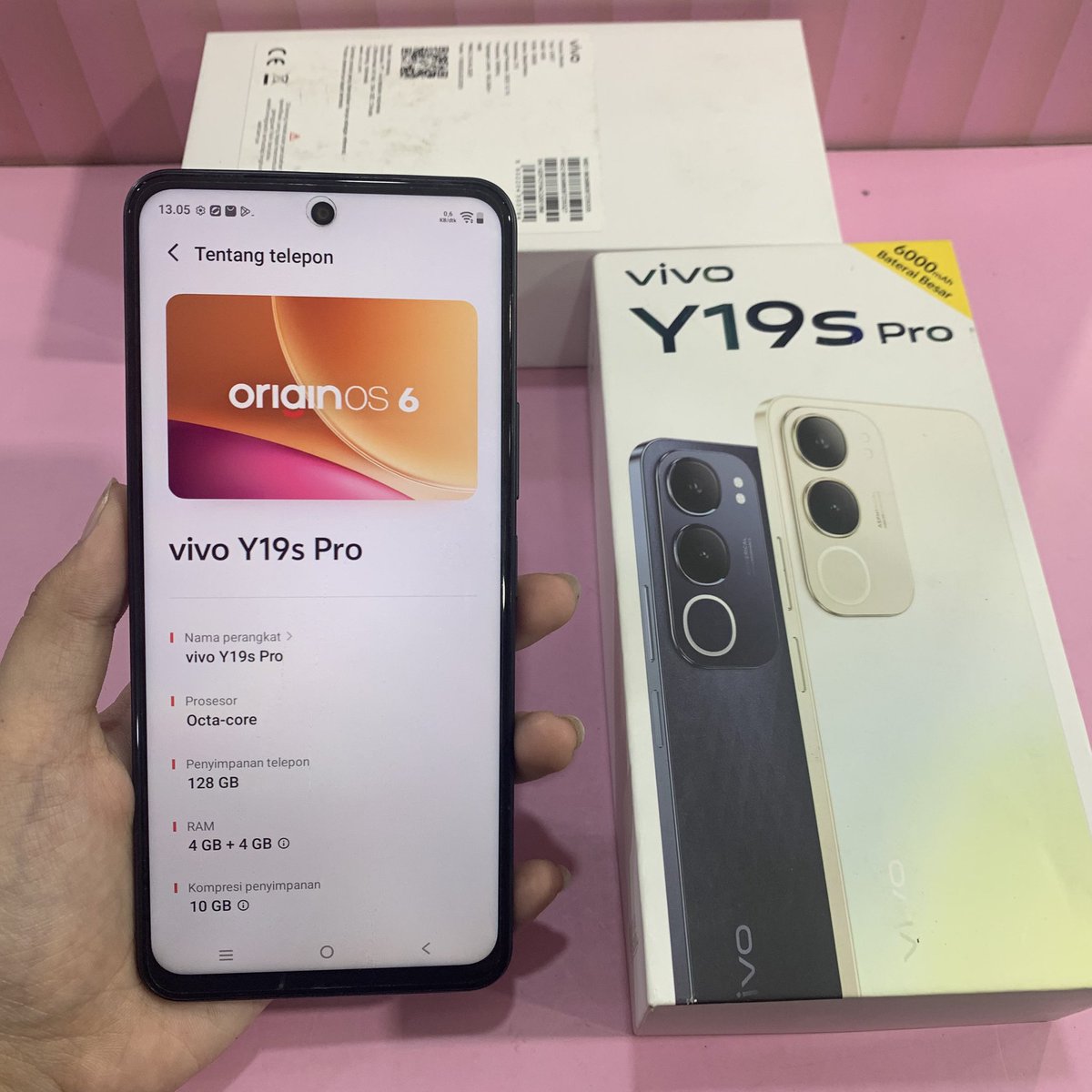 zndy44__'s tweet photo. VIVO Y19S PRO 4+4/128GB

• Baterai 6000mAh + FlashCharge
• Garansi On Desember
• Fullset Original
• Mulus, no minus
• No kendala
• Siap pakai

Bogor | COD | Bisa Tukar Tambah | Rekber Shopee 1,11% | WA: 0895364323338
#wts #zonauangㅤ https://t.co/cLNGmFLs4b