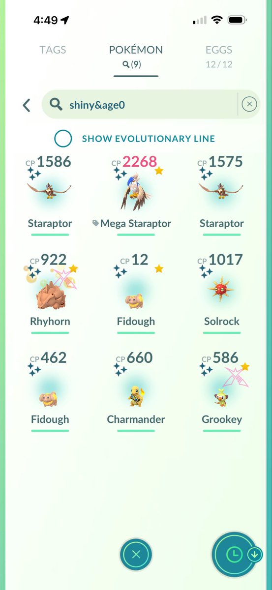 J3D1KN16HT's tweet photo. Another rather successful Super Mega Raid day to cap off a pretty good shiny day overall 😁
#PokemonGO
#Shiniesoftheweek https://t.co/VaSxrjeHK6