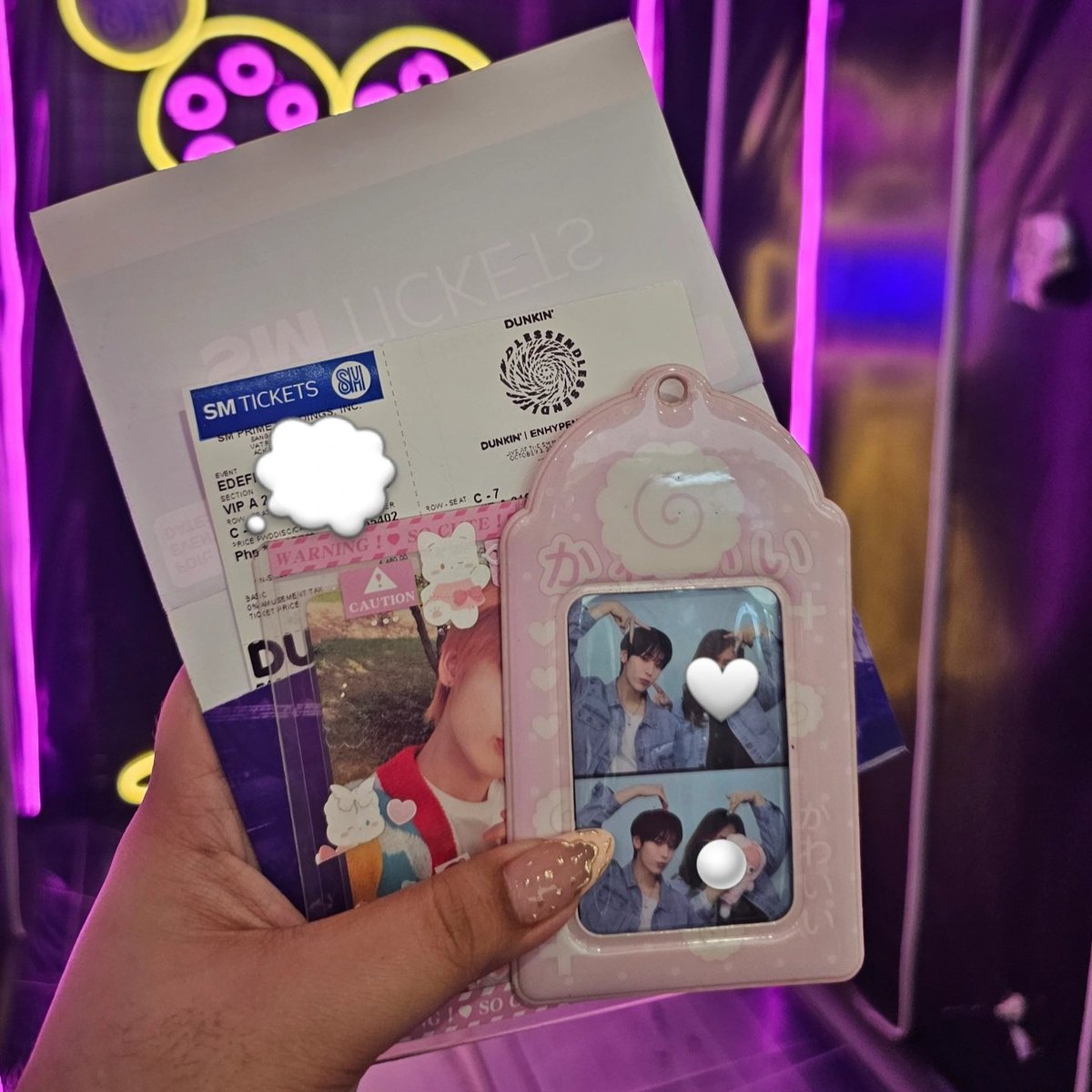 sunoosberryy's tweet photo. VIP SECURED! SEE YOU FOR THE 9TH TIME MY ENHA 🤍 NOT MY PRIO SEAT BUT SEE YOU NEXT MONTH 😭 https://t.co/f3Naj6Q5gS