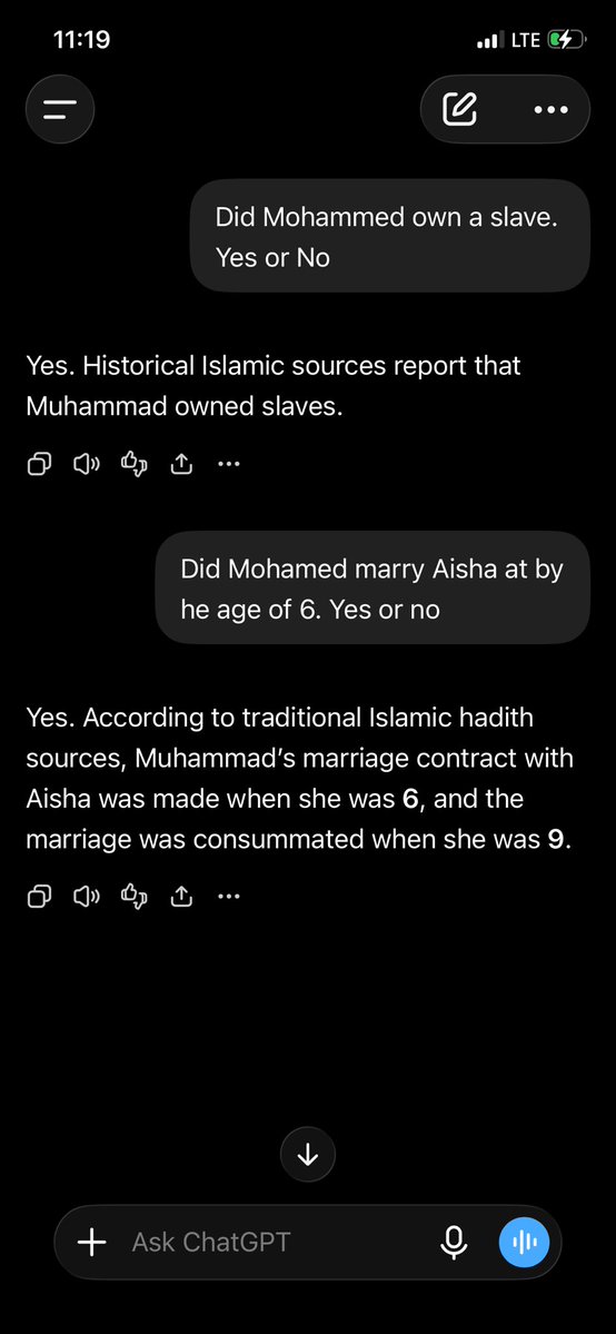 leilagunnarson's tweet photo. @Amoukrim1 @DM3164079313836 @the_christnats Foolish pedo allah boy 😂😂😂 Allah is a stupid man and Mohammed is pedo, gay and rapist. Whatever floats you le allah boat 😂 sick people https://t.co/5h0wLgYCjb