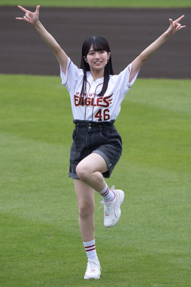 Kenx2_48Gfan's tweet photo. 2026.09.19
プロ野球 パーソル パリーグ公式戦
東北楽天ゴールデンイーグルスvs福岡ソフトバンクホークス
＠楽天モバイル最強パーク宮城
瀬戸口心月
「パシフィック・リーグに連れてって」歌唱パフォーマンス

#瀬戸口心月
#乃木坂46
#乃木坂野球部
#RakutenEagles https://t.co/0BtIAvNE6c