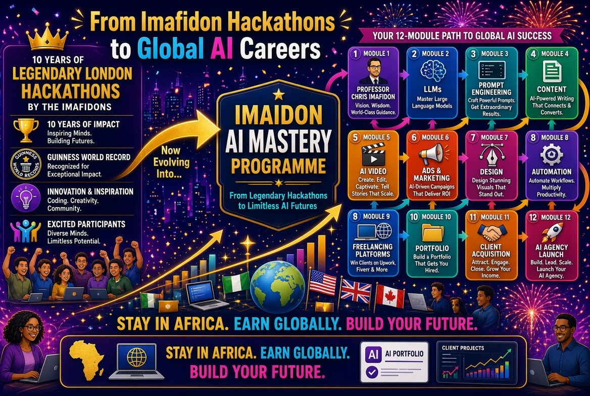 excellence76169's tweet photo. Do you want to LEARN how to earn US$ or UK£ from the comfort of your home in rural Africa or anywhere today? If you comment "REMOTE JOB",  and get invited to our brief at 7pm today. You don't have to be a techie. ACK @ChrisImafidon &amp; @isatong #AI #artificialintelligence #aiskill https://t.co/V9cVrpJ7oW
