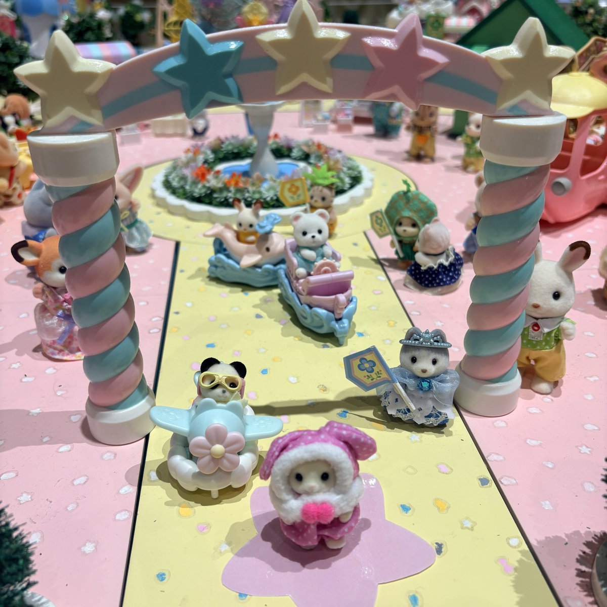 mochi_squisy's tweet photo. ちょっと前にシルバニア展に行った時の🌷 https://t.co/M9aZgIwni3