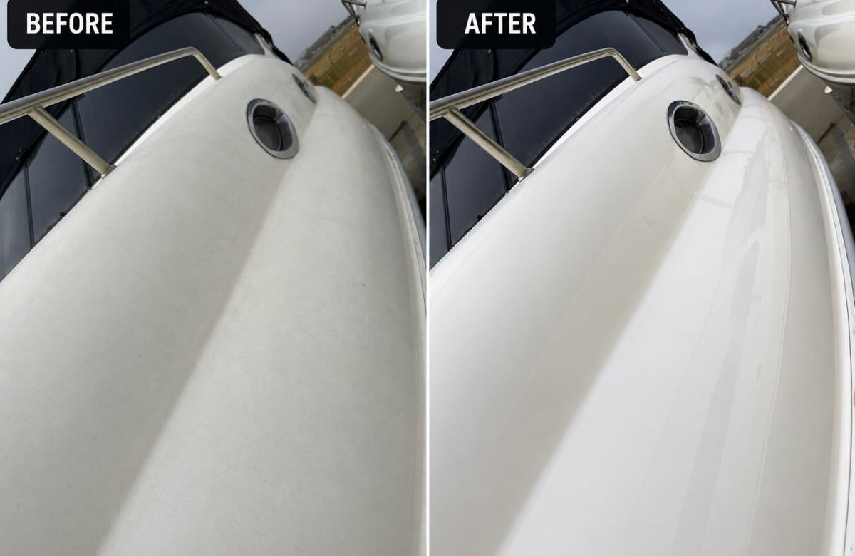 CarlynCounts's tweet photo. Now offering professional boat detailing in Malta. From oxidation removal to deep-gloss finishes—marine care done right. Message me for info or bookings. https://t.co/7qfqpOciHA