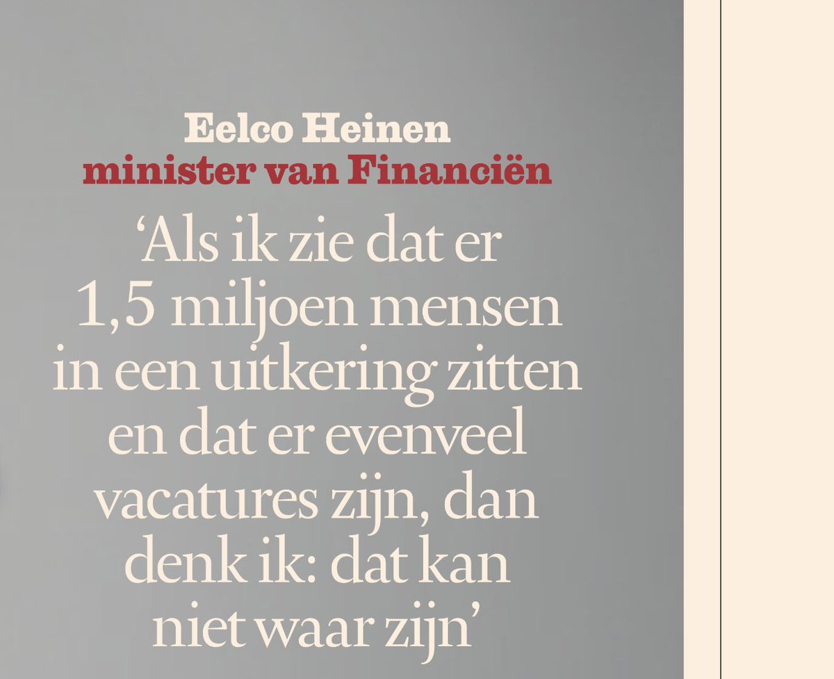 JaapJansen's tweet photo. Heinen praat onzin in het FD. In het tweede kwartaal van 2026 stonden in Nederland ongeveer 375.000 vacatures open, niet 1,5 miljoen. Het CBS telde tegelijk 396.000 werklozen: 95 vacatures per 100 werklozen. https://t.co/unmenIfdVA