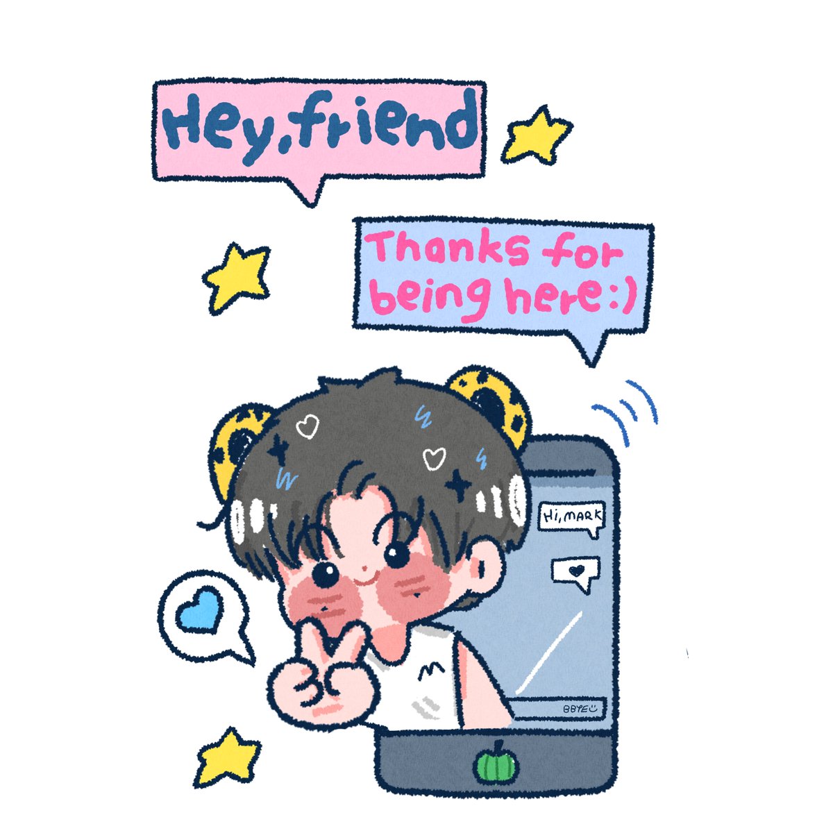 bbyedec's tweet photo. Hey, friend :)

#MarkLee #마크리 
#MyFriend_MarkLee https://t.co/SgSVxJE01K
