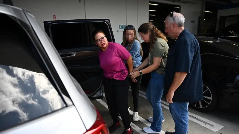 MarioNawfal's tweet photo. 🇺🇲🇲🇽 An illegal immigrant worked for a military contractor in the U.S. for THREE DECADES before DHS caught her

The Mexican national was a machinist at Howmet Aerospace near Los Angeles, which includes Lockheed Martin among its customers.

When agents came to arrest the woman at the factory, she reportedly hid in a conference room.

It took agents about two hours to apprehend her.

The 54-year-old is charged with:

-5 counts of wire fraud
-1 count of use of a false and forged certificate of naturalization
-1 count of aggravated identity theft
-1 count of a false claim to U.S. citizenship

She could spend more time in federal prison than the 30 years she was working in the U.S. illegally...and possibly get deported.

She had already been ordered removed from the U.S. in 2003.

But when you've banked a reported ~$1.4 MILLION over your tenure...

It's hard to walk away and back over the border.

Source: NYP / Writer: Marie