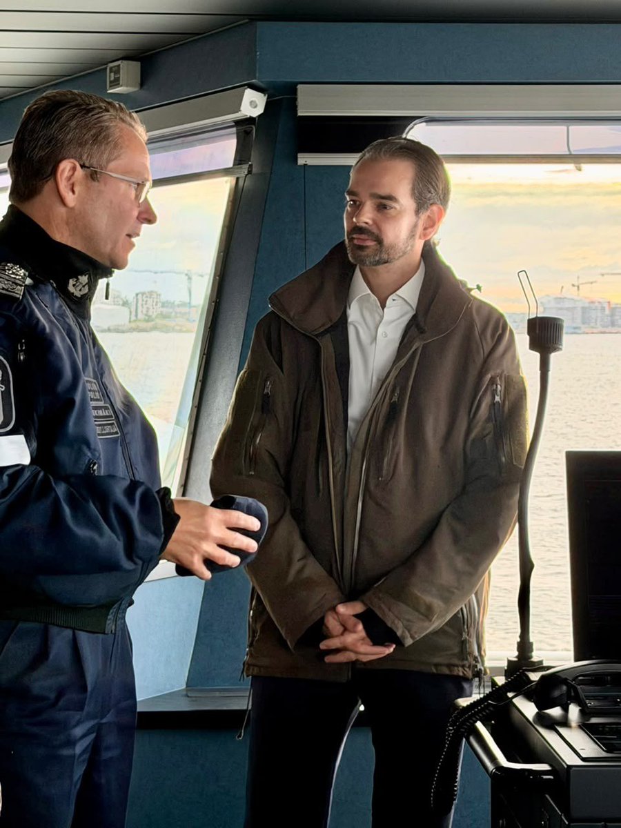 INTERPOL_SG's tweet photo. In a world where crime knows no borders, international cooperation is our strongest asset. 

My first official visit to Finland provided an excellent opportunity to strengthen ties with one of INTERPOL's most engaged and trusted partners.

Very constructive meetings with Mari Rantanen, Minister of the Interior and National Police Commissioner Ilkka Koskimäki, as well as colleagues from the National Bureau of Investigation. 

Our discussions focused on enhancing cooperation, sharing expertise and leveraging INTERPOL's global capabilities to address an increasingly complex threat landscape. 

I especially appreciated the opportunity to observe firsthand a demonstration by the Finnish Police Special Tactical Unit and the Finnish Border Guard, highlighting the professionalism and preparedness of Finland's law enforcement services.

Thank you to our Finnish counterparts for their warm welcome and longstanding commitment to international police cooperation. Together against crime.