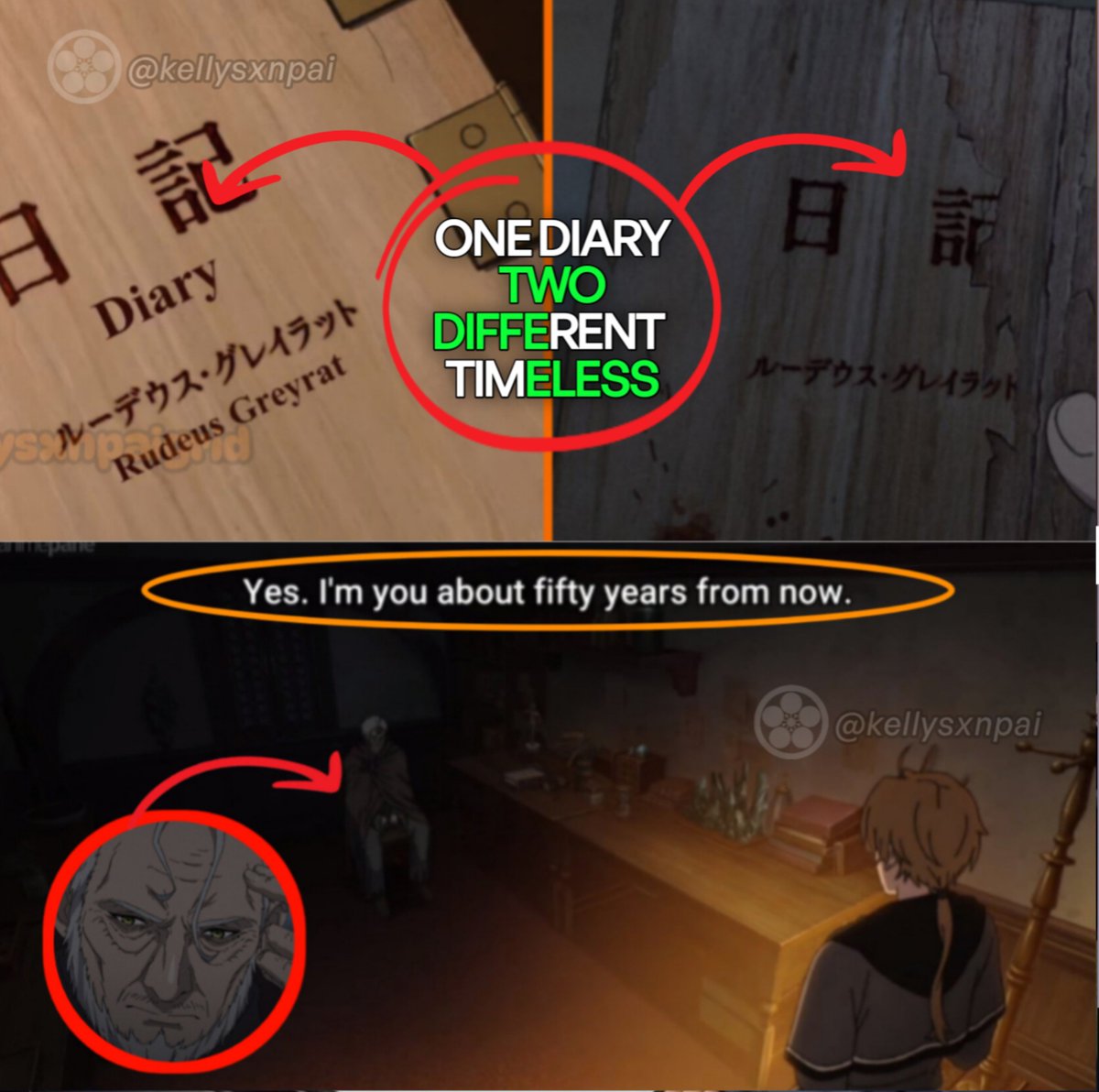 kellysxnpaigrid's tweet photo. Oldeus’s diary is basically a cheat code to avoid the worst ending

If Rudy doesn't memorize every single page, I'll be pissed. https://t.co/9cDlCsFPUQ