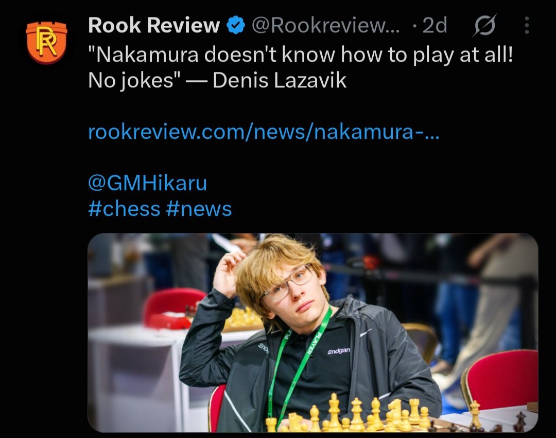 DozeGambit's tweet photo. Donno about you guys, but I love this.
🍿👀🎥😲
#Chess #chesspunks #chessstreamer https://t.co/nbwEf11Igm