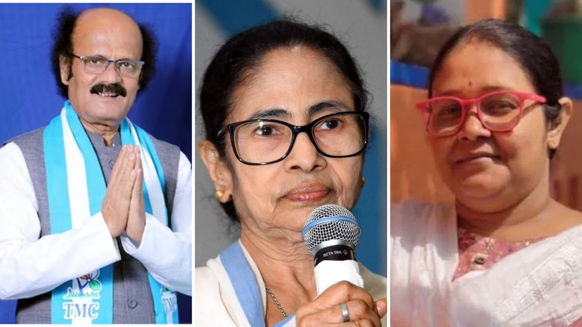 Ravijalaun's tweet photo. #mamatabanerjee को एक के बाद एक झटके

पहला झटका- EC ने पार्टी का नाम TMC और सिंबल फ्रीज किया
दूसरा झटका- नंदीग्राम से उम्मीदवार संचिता ने नामांकन वापस लिया
तीसरा झटका- नंदीग्राम में ममता ने जिस कांग्रेसी उम्मीदवार ���ो समर्थन दिया, वह मर्डर के मामले में गिरफ्तार
चौथा झटका- रेजीनगर से TMC के उम्मीदवार ने नामांकन वापस लिया

#westbengal #nandigram