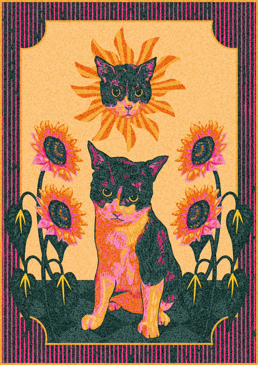 penyaramataan's tweet photo. original prints available! 
a3 on 90 gsm (75k) &amp; a6 on 250 gsm (25k)

limited copies, indonesia shipping only🌟💖🐈‍⬛ https://t.co/MCwKgy4RAz