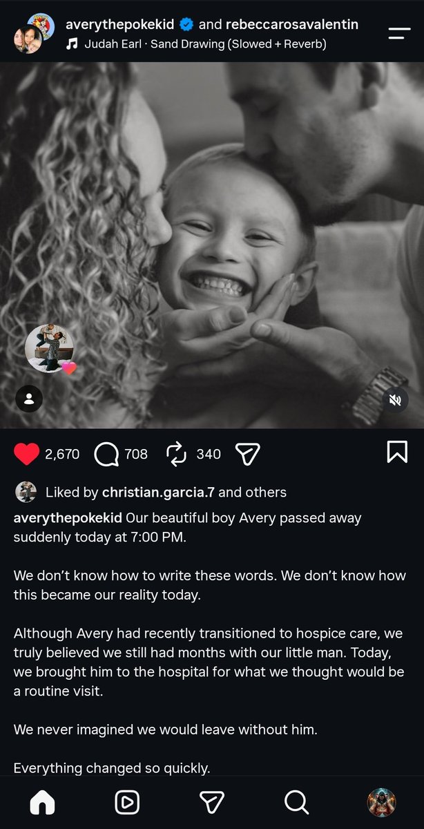 FlackAtk's tweet photo. Holy fuck the world suffered a huge loss today, we will not stop Priming for Avery until his medical bills are paid in full so that his legacy isnt a monthly burden for his family.

Please, go say some kind words for the family. This hits so deep.💔
https://t.co/d566YNcHhc https://t.co/8TuuYequxk
