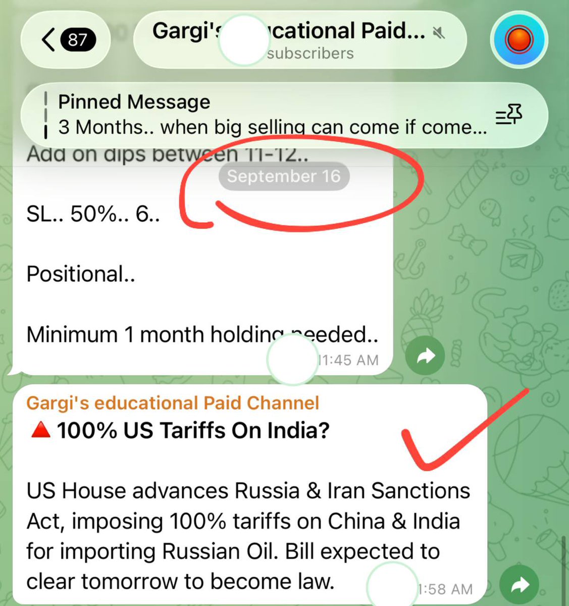 structuremkt's tweet photo. 16 SEPTEMBER KO BOLA AUR AJ 19 KO LAGA DIYA ISNE!!!! 

KYA YEH SAB INKO WEEKEND PAR HE KARNA HOTA HAI 

😉😉😉😉

HAMARI POSITION TOH BAN GAYI HAI? 

WHAT ABOUT YOU?????

#nifty50 https://t.co/eGv4l1vTjb