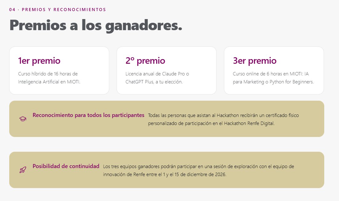 danidlcdev's tweet photo. Hartos de pagar millones a consultoras para que les hagan webs de mierda, RENFE ha decidido probar suerte con gente al azar y regalar cursos, reconocimientos y licencias de Claude a cambio https://t.co/SdBb96tm4l