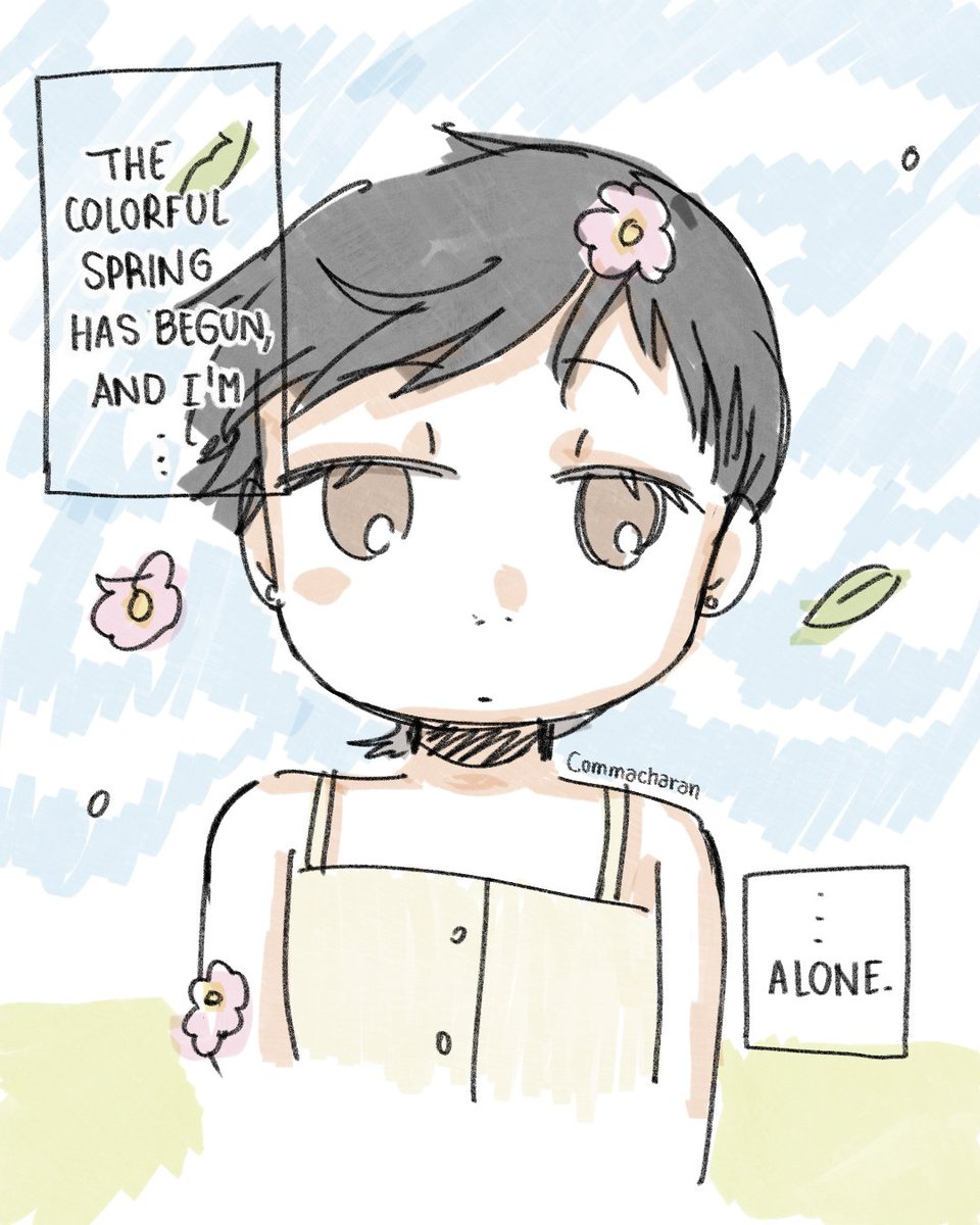 commacharan_ok's tweet photo. For spring

#練習画 #artwt #イラスト好きな人と繋がりたい #創作女子 #女の子イラスト #絵描きさんと繋がりたい #春 https://t.co/t3oF5zLUrT