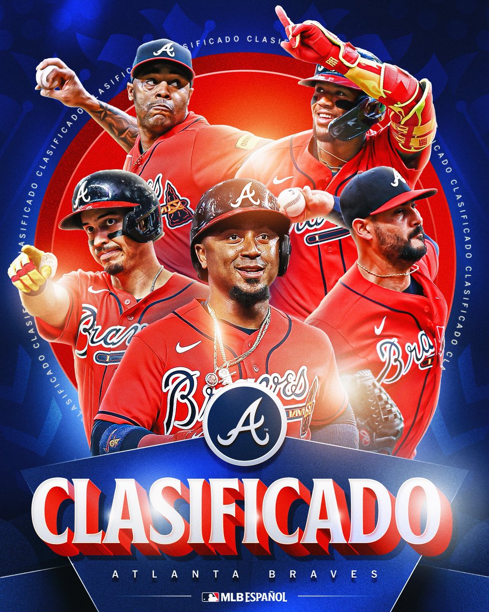 mlbespanol's tweet photo. ¡Vuelven a la fiesta de octubre!

Los Bravos de Atlanta aseguran su presencia en la Postseason 2026 con su victoria #90 de la temporada. https://t.co/9D3F1BlHhR