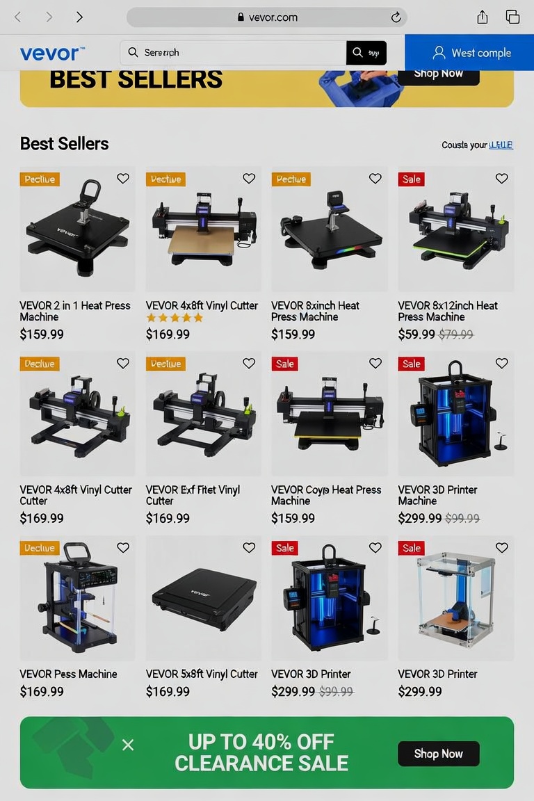 DavidJAffiliate's tweet photo. https://t.co/37fTi1hioj
Vevor US
Curating the absolute best products from trusted global brands. Honest reviews &amp; real value to help you make smarter choices every day. Shop smarter! 🌐✨
Best Sellers https://t.co/D235BEZon8