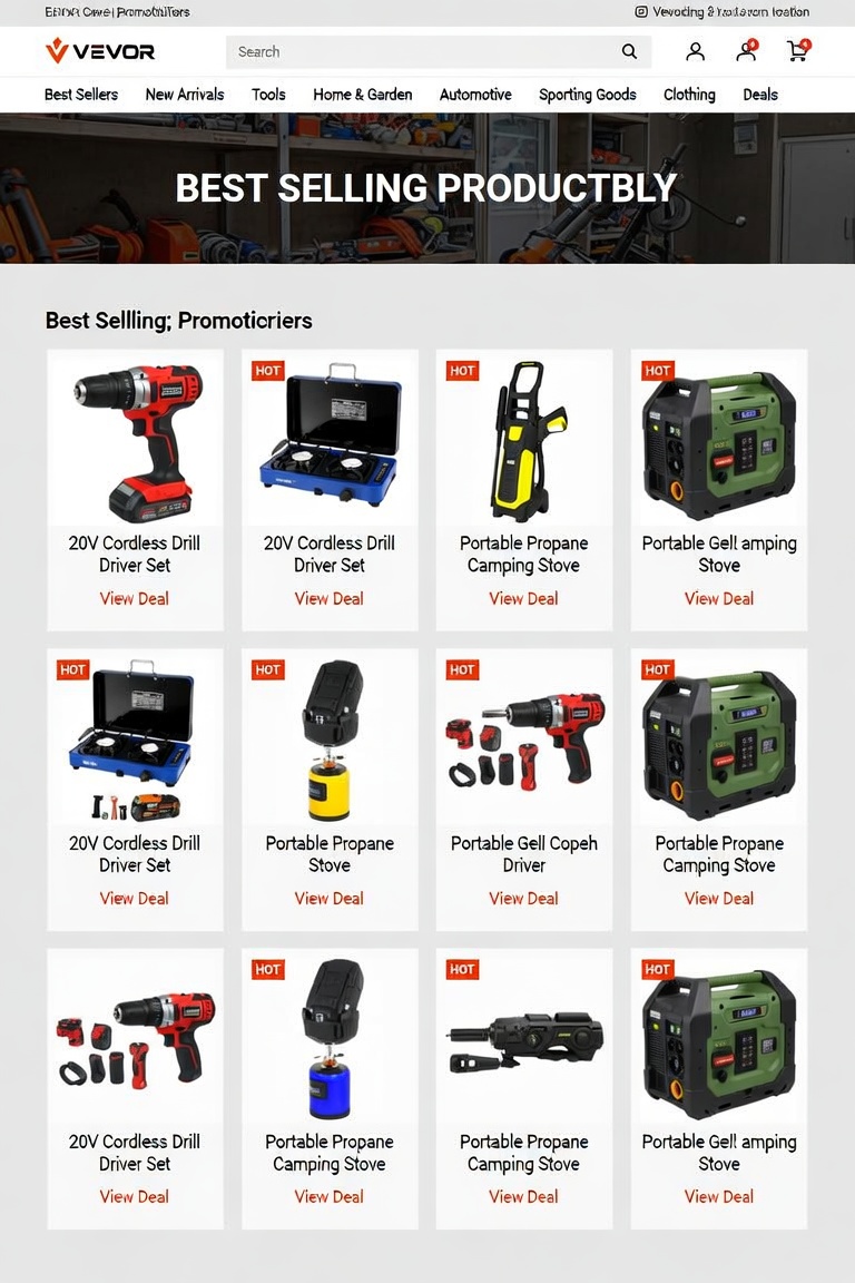 DavidJAffiliate's tweet photo. https://t.co/37fTi1hioj
Vevor US
Curating the absolute best products from trusted global brands. Honest reviews &amp; real value to help you make smarter choices every day. Shop smarter! 🌐✨
Best Sellers https://t.co/D235BEZon8