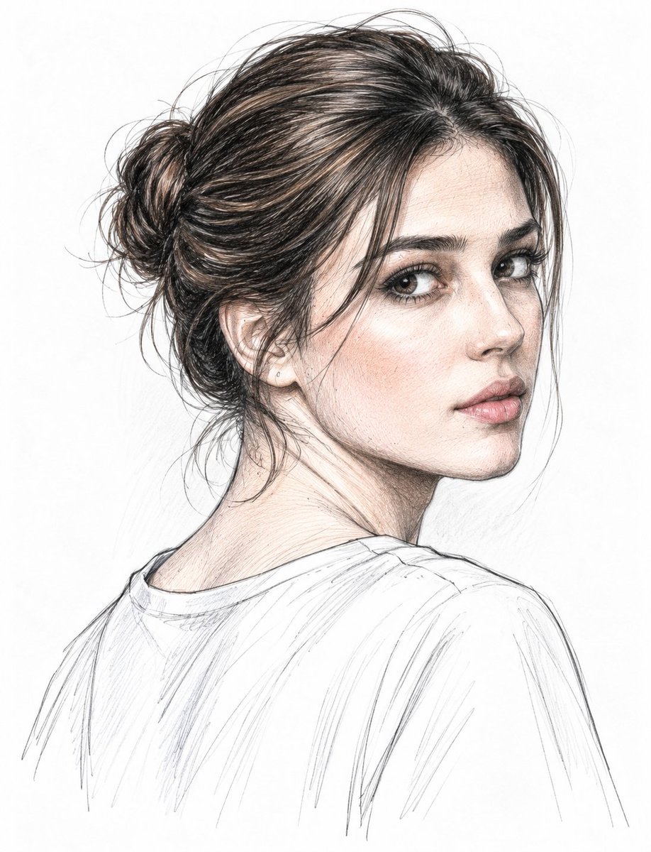 Alina_with_Ai's tweet photo. ① Open Gemini, Grok, or GPT Image 2.5
② Upload your favorite photo
③ Copy &amp; paste the prompt below
④ Hit generate and turn your photo into a realistic pencil sketch 

Prompt below ⤵️ https://t.co/ZSjF69bCf7