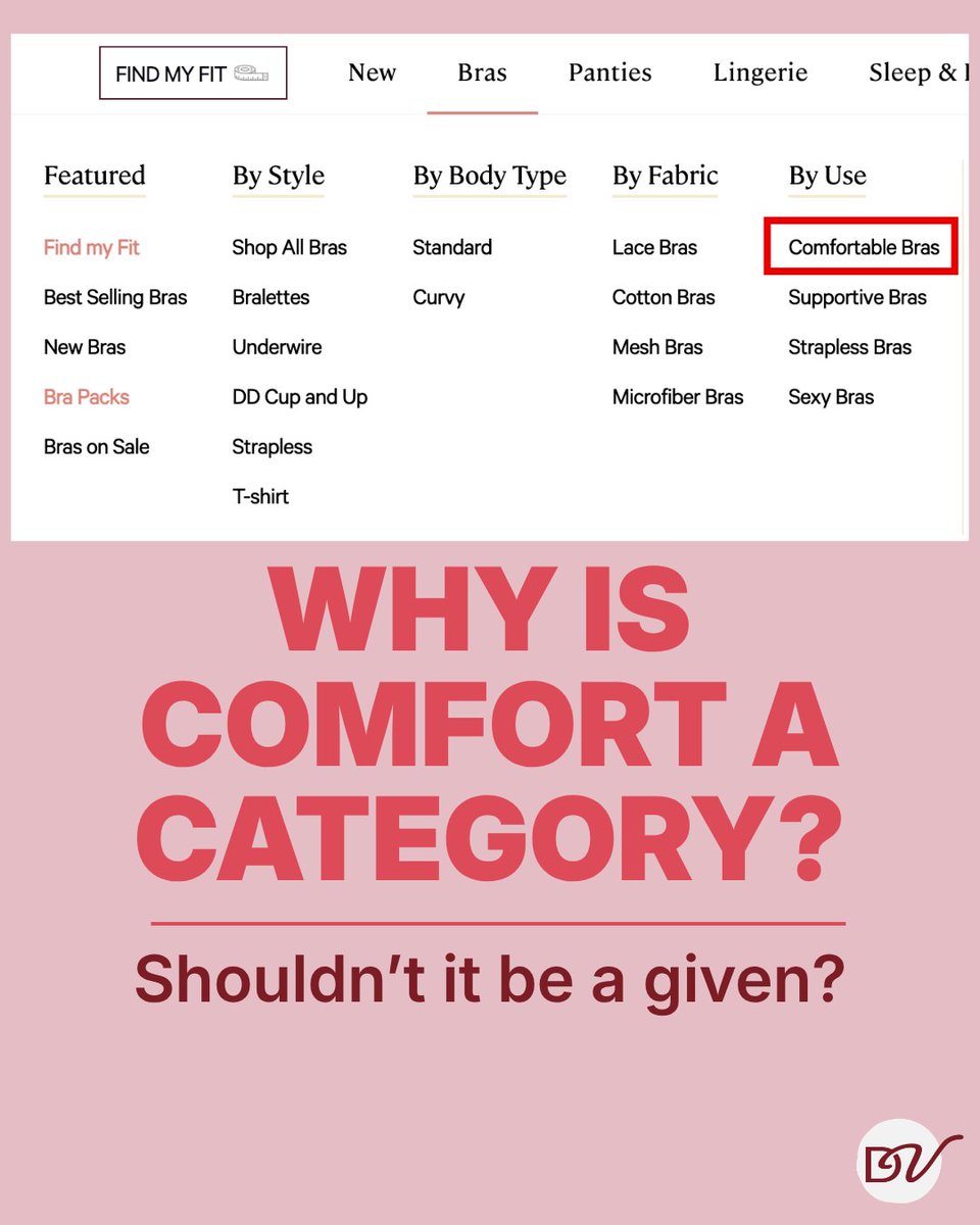 deepa_vari's tweet photo. A French luxury lingerie brand lists “Comfortable Bras” as a separate category.

Alongside supportive. Strapless. Sexy.

Why is comfort optional in something worn so close to a woman’s body?

At @AdiraX_Ind, I want to build every product with comfort as its foundation. https://t.co/5bUXTTlmPn