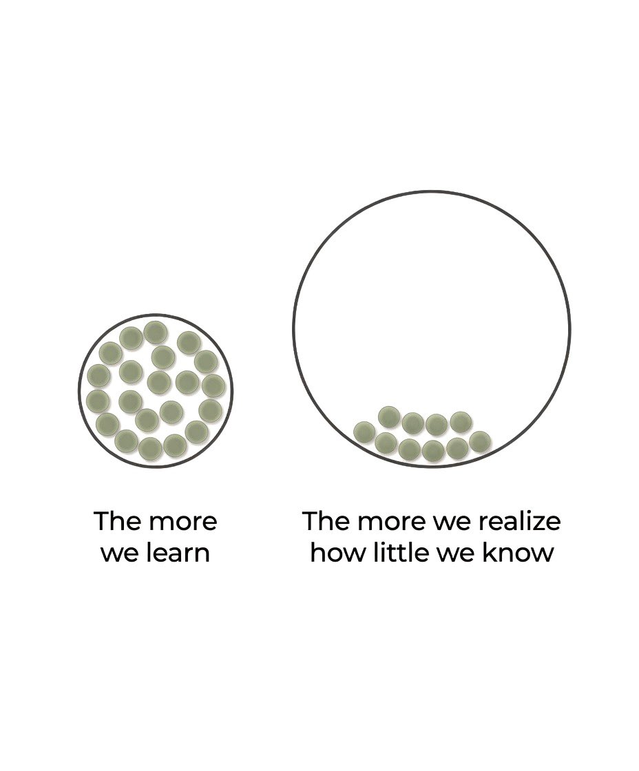 readswithravi's tweet photo. The Paradox of Knowledge: https://t.co/5hIqGT8eOS