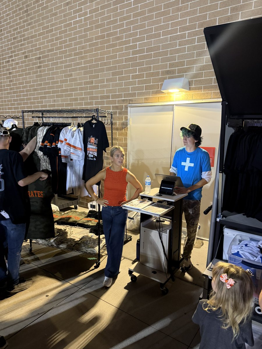 PCHSPirateStore's tweet photo. Pirate Store had a successful night! Thank you to everyone who came out and supported Military Appreciation Night! https://t.co/p1l0d9wh0o
