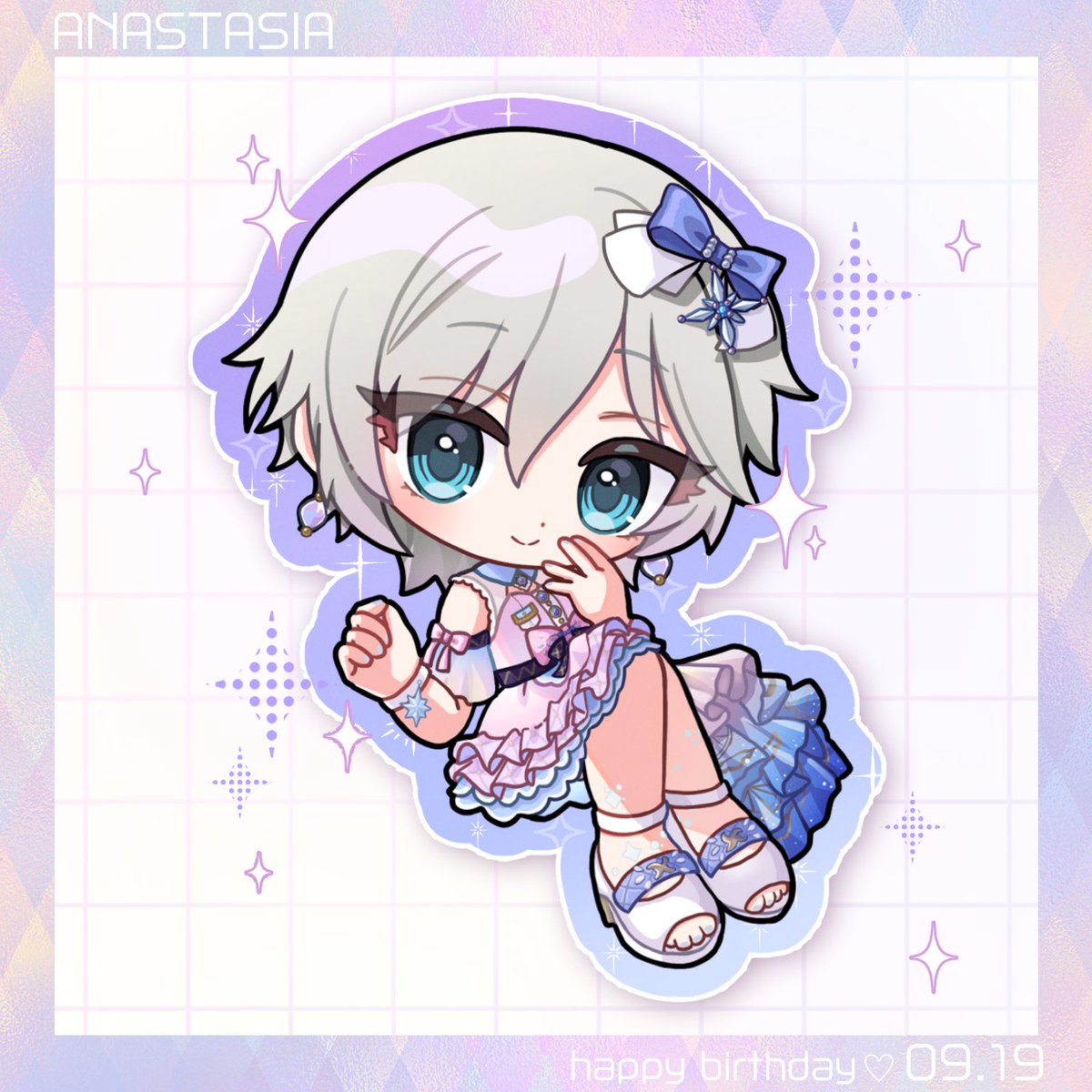 kosaka_33's tweet photo. アーニャちゃんお誕生日おめでとう✨
ずっとだいすき🩵🤍
#アナスタシア生誕祭2026
#アナスタシア誕生祭2026 https://t.co/iOFmNFOpng