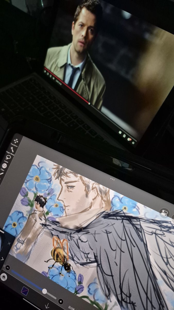 cioarenzie's tweet photo. ily castiel happy risen anak angel homo ku 💙💙💙💙💙 https://t.co/m6lD7UpZLE