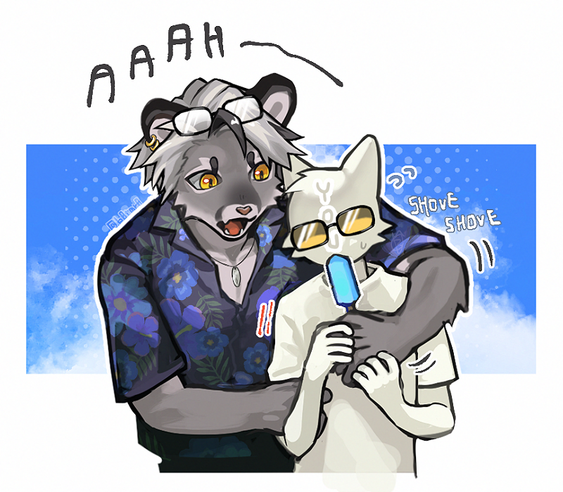 b0tar0's tweet photo. A doodle continuing from yesterday.
Looks like Dante is really into feeding you.🐆 https://t.co/GtU8uFKK2U
