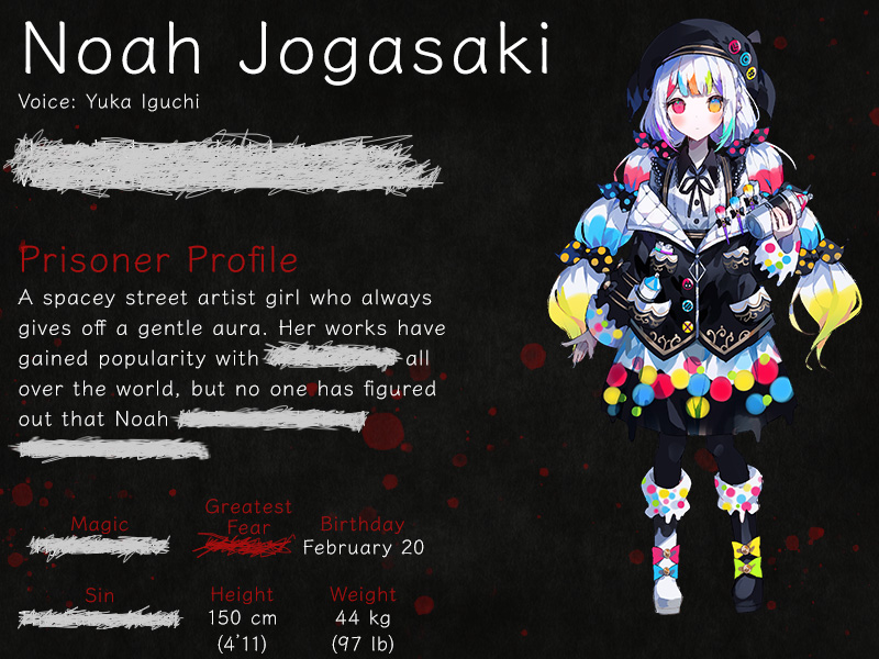 Acacia_X_Global's tweet photo. Prisoner #661 - Noah Jogasaki
We have disclosed a portion of a prisoner's profile.
This file contains sensitive information—feel free to share it with everyone you know.

We will erase the white portions of the profile tomorrow. Prepare yourself. https://t.co/R6RXq2ixzw