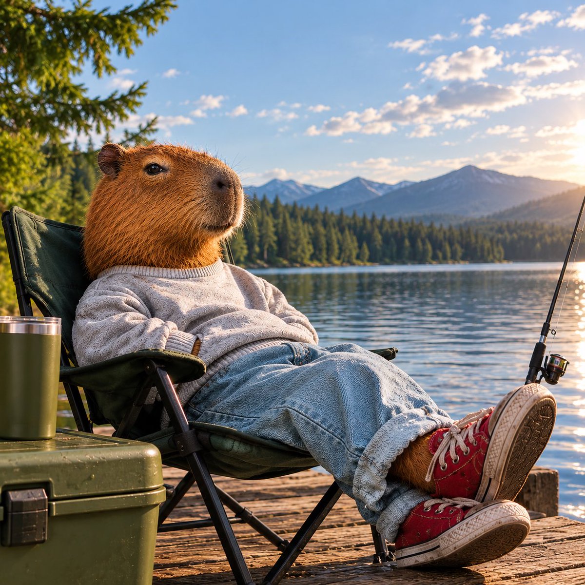 CAPYx13's tweet photo. still chilling.
nothing changed. 🦫🌿

$CAPY https://t.co/3C2OuCqigP