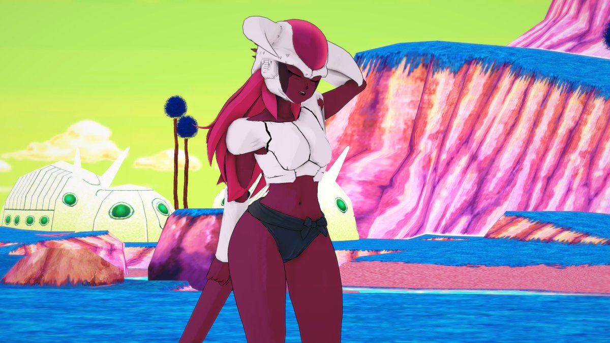 _OrionGero's tweet photo. 【 INTERACTION BAIT 】

➤ The young Frostess was in deep thought, conflicting even.

⋆.˚❄️⋆ Huh... I always thought Cell was kinda... Handsome... Hot maybe... No... No, don't say that eitherwise Frieza will be really mad... https://t.co/Khm4Lnfchc