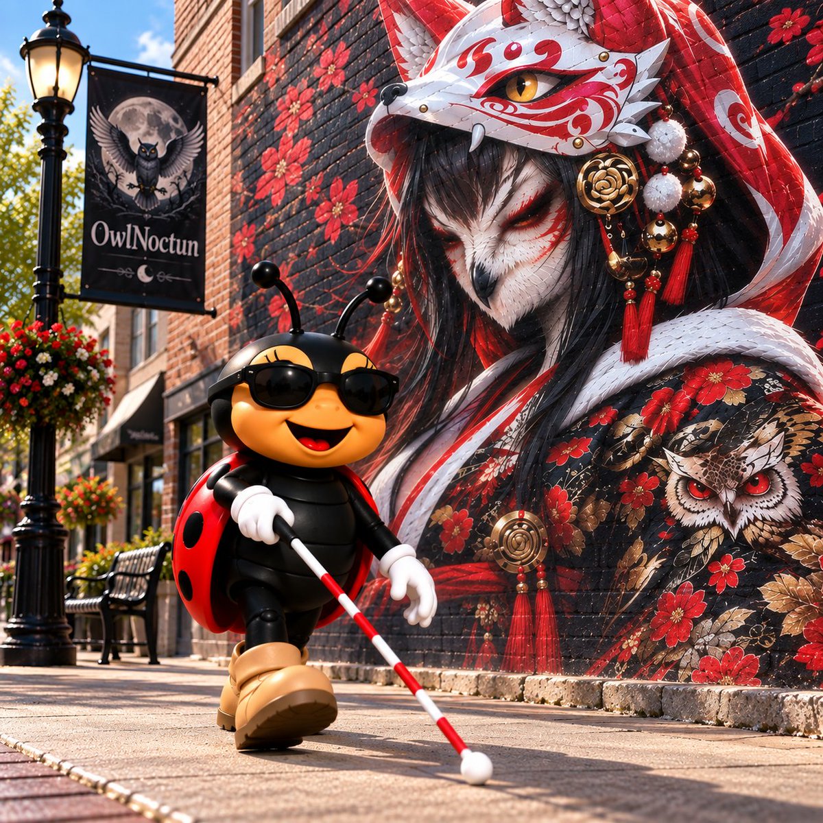 tat2ude11's tweet photo. LBUG pretending he can't see this beautiful Owl Geisha created by @ONoctun 

Check out this LIVE auction at https://t.co/b3rcsNDnK6

@CYPHRMarket 

#LBUG #OwlNoctun #CyphrMarket https://t.co/dhHwpuC7ec
