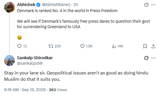 AbhishBanerj tweet picture