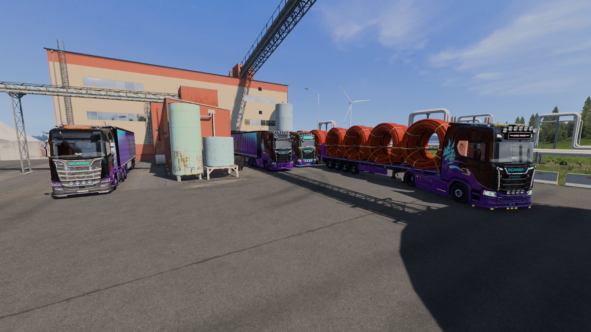 PDLVTC's tweet photo. 🐉🚛 Purple Dragons Logistics attended our partners Indian Carriers’ September Convoy yesterday! 🇮🇳

A fantastic convoy with great driving, amazing people, and plenty of memorable moments. 💜

Thanks to Indian Carriers for having us! 🤝

#PurpleDragonsLogistics #IndianCarriers https://t.co/vRMZGcSFzh