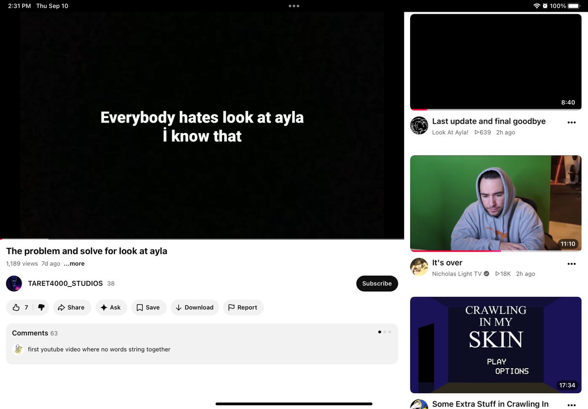 bluepanda004's tweet photo. @YouTube @nealmohan "Every viewer", you mean the viewers who leave hateful comments and then make videos trying to defame the creator with misinformation and cyber bullying?

Fix your shit and stop using AI to moderate your website, you tone deaf clowns. https://t.co/0UhYsKYHsM