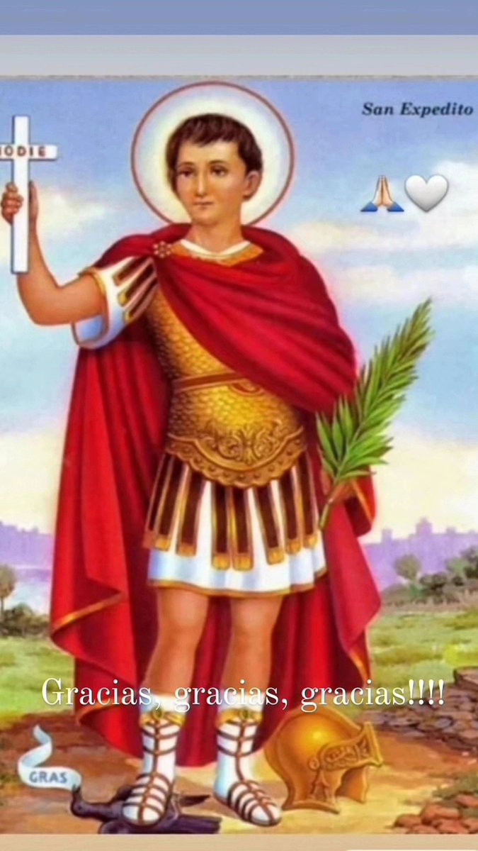 florcita_nu's tweet photo. Te pedí tanto pero tanto estos días, me cumpliste como siempre 
En tu oración dice Propagaré tu nombre a todos los que tengan Fe
Gracias Gracias Gracias 
Como todos los 19, pidan, agradezcan, cumplan como hace el
#SanExpedito https://t.co/byaRArVJnl