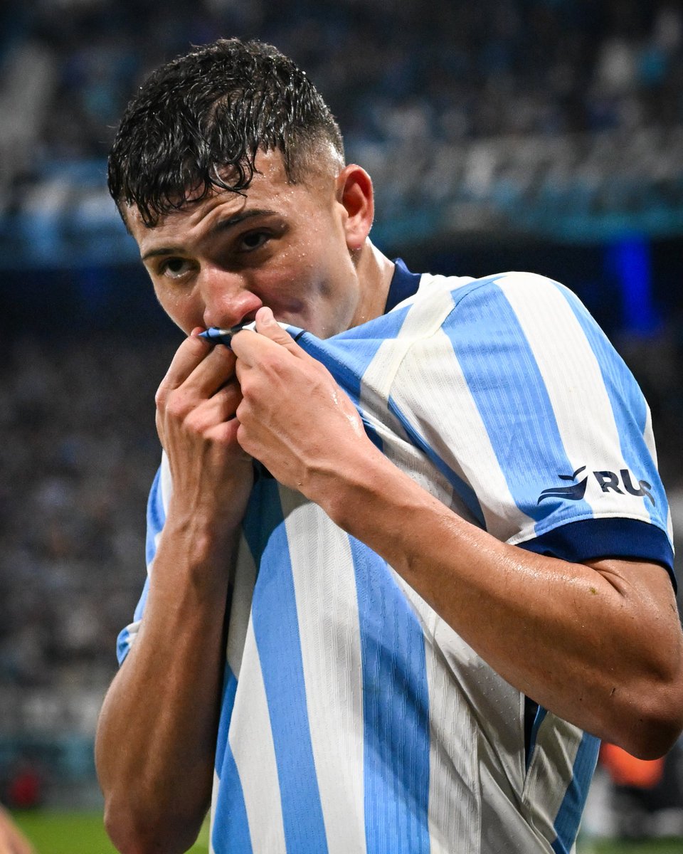 MGJG23's tweet photo. Desde los 3 años que defiende los colores de @RacingClub. https://t.co/0G406rg2WM