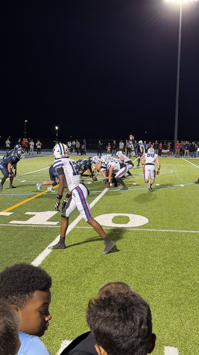 heyrachelvigil's tweet photo. At the Cherry Creek/ Valor high school game tonight.

Broncos WR Pat Bryant, WR Troy Franklin and Lisa McCaffrey (Valor legend Christian McCaffrey’s mom) are here supporting. https://t.co/BDGQ9w9KOx