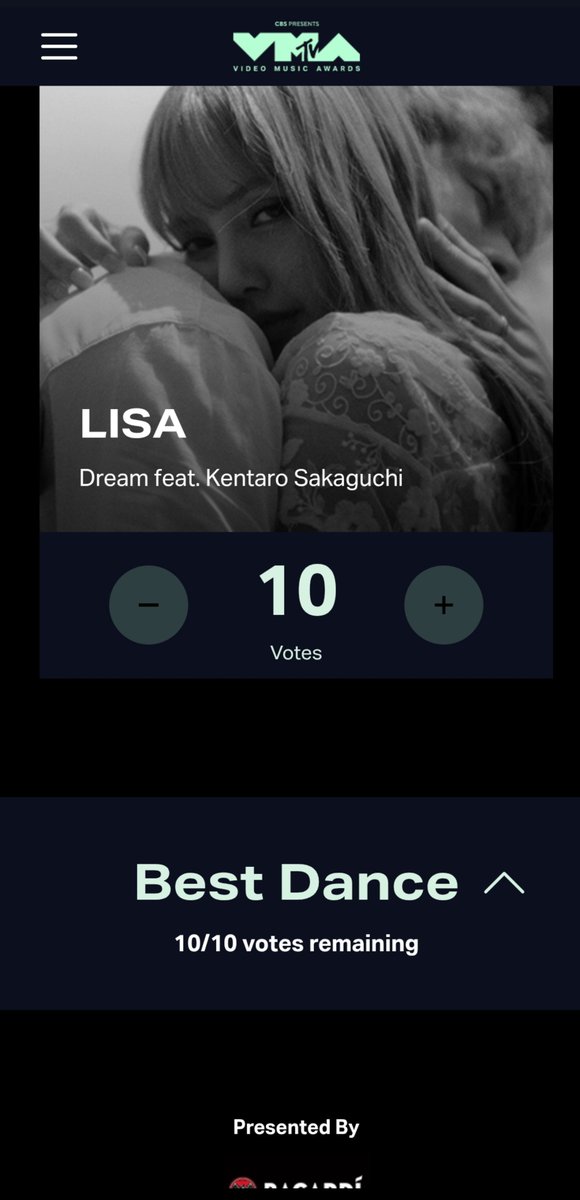 Anneleltina's tweet photo. This is your Daily reminder for the VMAs voting ๐ please cast your votes for Dream if you didn't yet ๐ฅ
๐ Votes here Now ๐
Best Pop: LISA - DREAM
๐https://t.co/j68u5ryepH
Best K-Pop: LISA - DREAM
๐https://t.co/AwCCtqR2g1
#LISA #LALISA #DREAM #VMAs2026 https://t.co/rkXMDTiL5a
