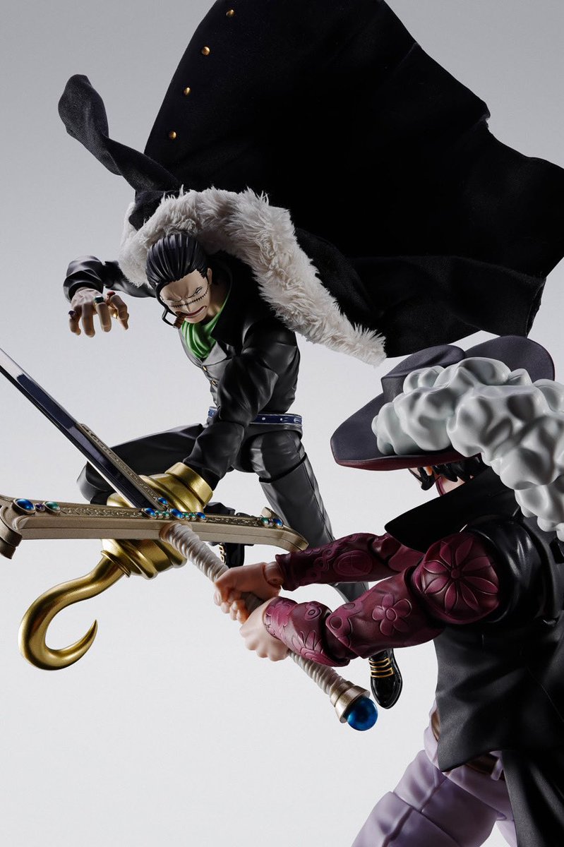 Eiichiro_Staff's tweet photo. 【フィギュア情報】
⠀⠀
S.H.Figuarts クロコダイル が
ついに本日9.19(土)より発売中！
⠀
スナスナの実の能力が再現可能な
オプションパーツや布コートで
さまざまなポーズをお楽しみください！
⠀
#ONEPIECE https://t.co/arhuvsLvkT