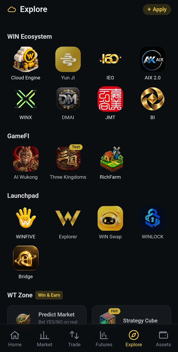 waistingtime2's tweet photo. This is getting seriously interesting.

#BITWINEX is no longer just another Web3 DApp.

#WINEngine. Exchange. Wallet. AI tools. #WINChain.

The ecosystem is expanding fast. 
Still early. 
But if they keep executing, this could become something much bigger.
https://t.co/O6av93mJxv https://t.co/7ijY5VryYr