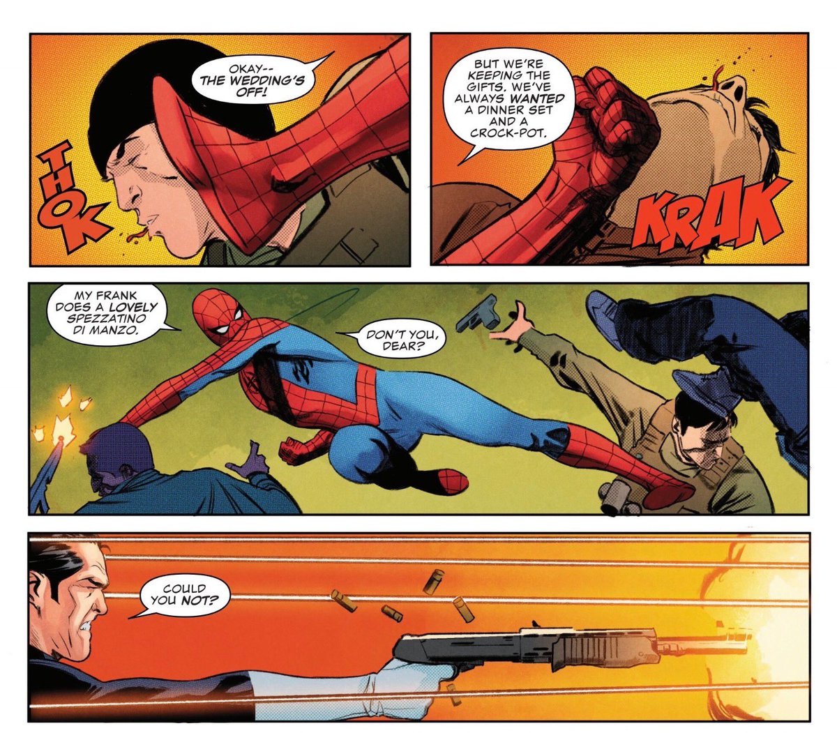 loversbites's tweet photo. the new spider man punisher comic is extremely good and full of yaoibait https://t.co/HNbpDfFCc1