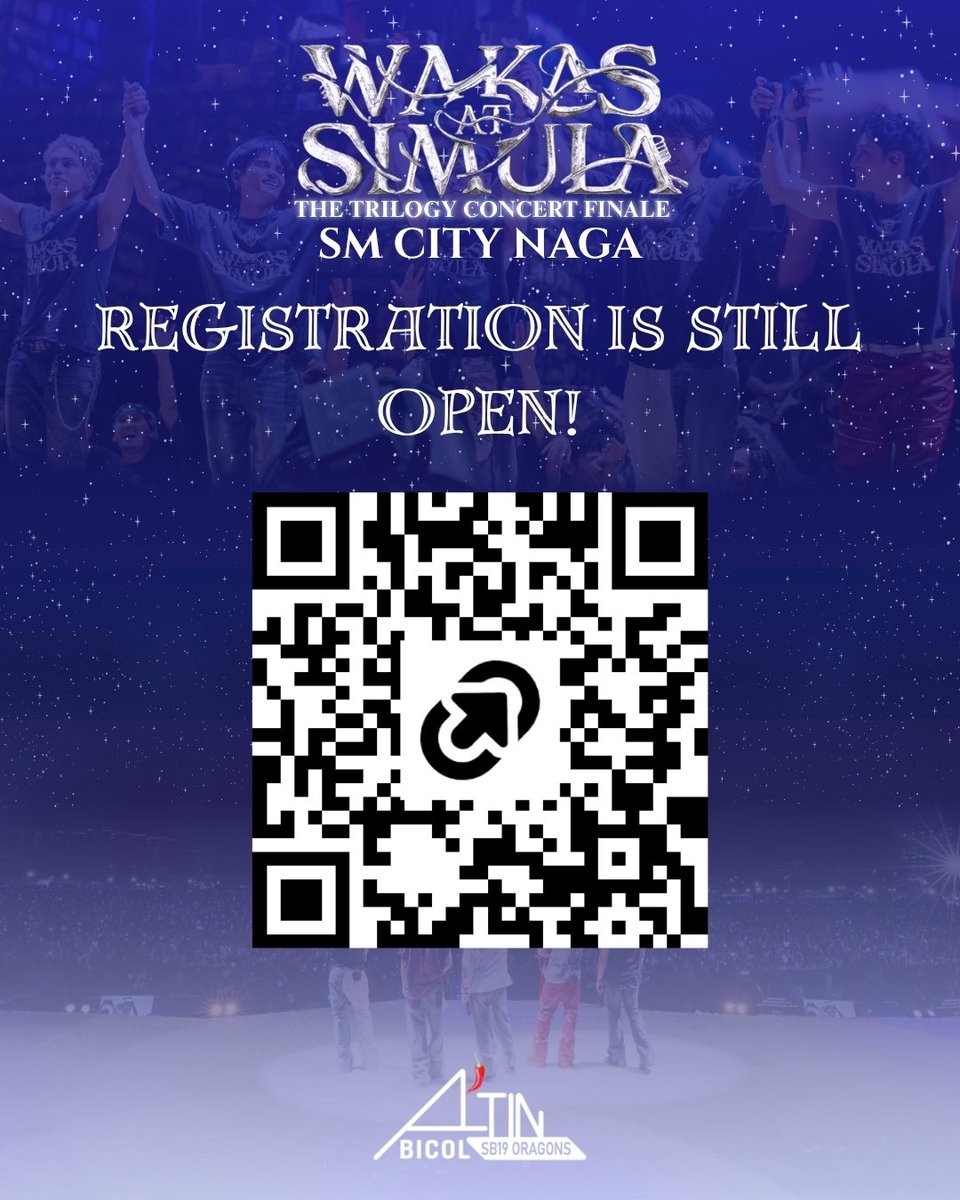 SB19_Bicol's tweet photo. WHAT? Di na bala-- oh kinanta nya π
Sa lahat ng who, what, when, where, why, at how mo, we got you. Here are FAQs for our WAKAS AT SIMULA: The Trilogy Concert Finale Watch Party in Naga.
βοΈStill got more? Ask away in the comment section! π
#SB19 #WakasAtSimula #OADay https://t.co/3YpBYwYahL