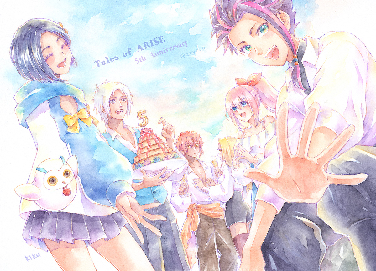 ztyr_e's tweet photo. 遅くなりましたがアライズ5周年おめでとうございます…！！🎉✨✨ https://t.co/Rw2ynANlpr