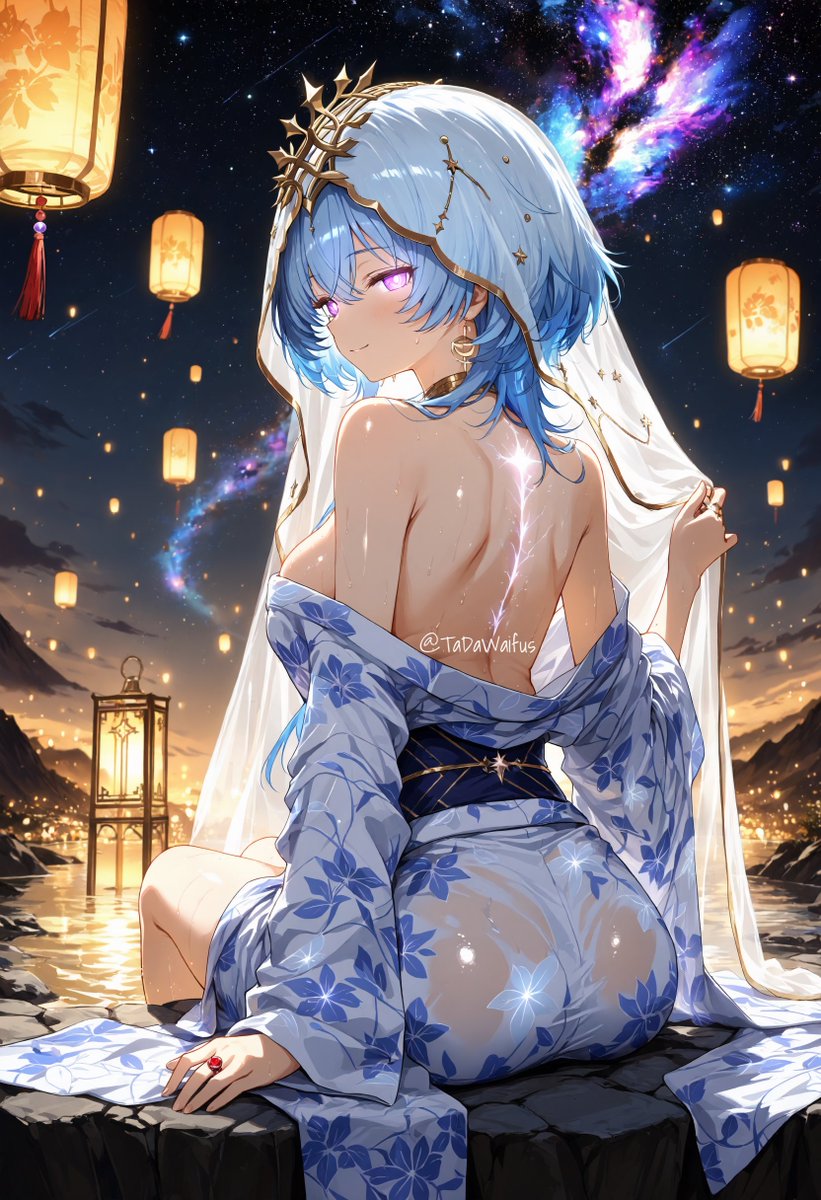 TaDaWaifus's tweet photo. 👘 Yukata Week - Day 5 🌸

"No matter how vast the night sky is, my eyes will always find you." 🌌✨

#Shorekeeper #WutheringWaves #ショアキーパー #鳴潮 #WuWa #AnimeArt #AIArt #wuwa #gacha https://t.co/IFrjOVJ9oa